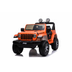 Elektrické autíčko Jeep Wrangler Rubicon 4x45W - oranžová